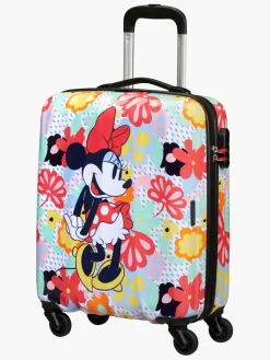 Tasker|AmericanTourister American Tourister Hypertwist Spinner Kuffert 36L Disney 2.0, Minnie Flower Flerfarvet