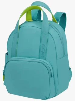 Tasker|AmericanTourister American Tourister Puffy POP Mini Rygsæk S 8,5L, Dusty Turquoise Blå/Grøn