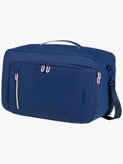 Tasker|AmericanTourister American Tourister Puffy POP 3-Way Håndbagage 21L, Navy Lyserød/Blå