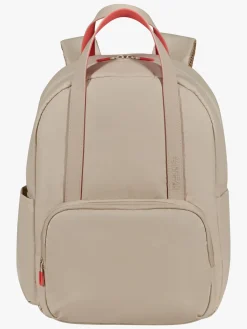 Tasker|AmericanTourister American Tourister Puffy POP Laptop Rygsæk M 21L, Beige Beige/Orange