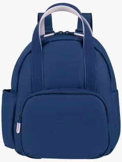 Tasker|AmericanTourister American Tourister Puffy POP Mini Rygsæk S 8,5L, Navy Lyserød/Blå