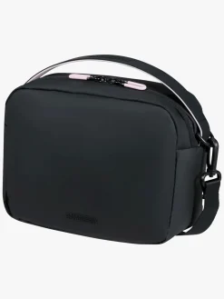 Tasker|AmericanTourister American Tourister Puffy POP Pouch Skuldertaske 3,5L, Black Lyserød/Sort