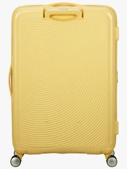 Børn AmericanTourister Tasker-American Tourister Soundbox Spinner Kuffert 97L, Pastel Yellow