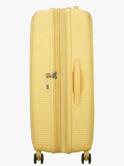 Børn AmericanTourister Tasker-American Tourister Soundbox Spinner Kuffert 97L, Pastel Yellow