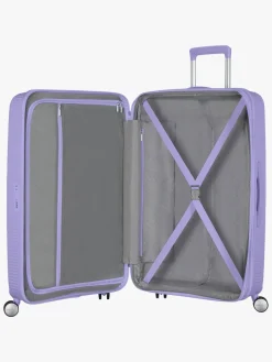 Tasker|AmericanTourister American Tourister Soundbox Spinner Kuffert 71,5L, Lavendel Lilla