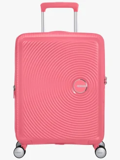 Tasker|AmericanTourister American Tourister Soundbox Spinner Kuffert 35,5-41L, Sun Kissed Coral Lyserød