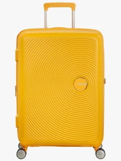 Børn AmericanTourister Tasker-American Tourister Soundbox Spinner Rejsekuffert 71.5L, Golden Yellow