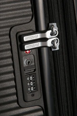 Tasker|AmericanTourister American Tourister Soundbox Spinner 97L Kuffert, Bass Black Sort