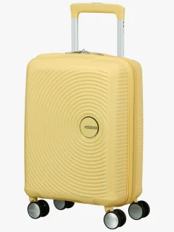 Tasker|AmericanTourister American Tourister Soundbox Mini Kuffert 22L, Pastel Yellow Gul