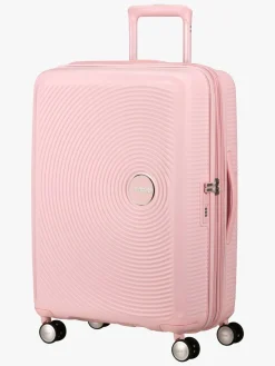 Børn AmericanTourister Tasker-American Tourister Soundbox Spinner Kuffert 71,5L, Pastel Pink
