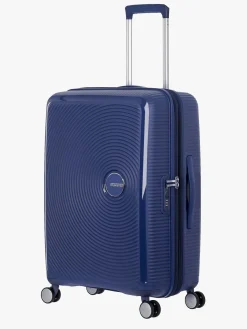 Børn AmericanTourister Tasker-American Tourister Soundbox Spinner Kuffert 71,5L, Midnight Navy