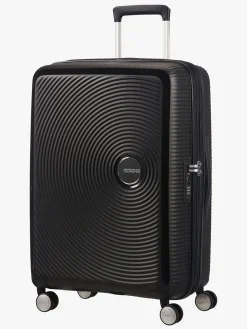 Tasker|AmericanTourister American Tourister Soundbox Spinner Kuffert 71,5L, Bass Black Sort