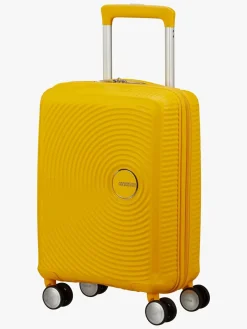 Børn AmericanTourister Tasker-American Tourister Soundbox Mini Kuffert 22L, Golden Yellow