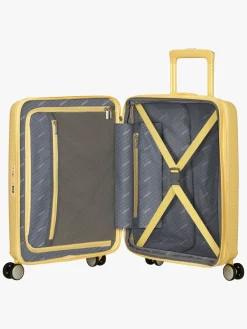 Tasker|AmericanTourister American Tourister Soundbox Spinner Kuffert 35,5L, Pastel Yellow Gul