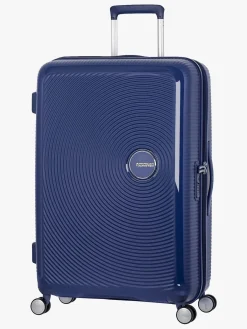 Børn AmericanTourister Tasker-American Tourister Soundbox Spinner Kuffert 97L, Midnight Navy