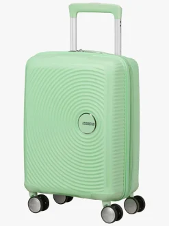 Tasker|AmericanTourister American Tourister Soundbox Kuffert 22L & Urban Groove City 7L Mini Sæt, Pastel Green