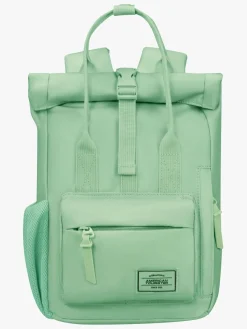 Tasker|AmericanTourister American Tourister Soundbox Kuffert 22L & Urban Groove City 7L Mini Sæt, Pastel Green