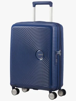 Børn AmericanTourister Tasker-American Tourister Soundbox Spinner Kuffert 35,5L, Midnight Navy