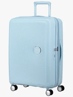 Tasker|AmericanTourister American Tourister Soundbox Spinner Kuffert 71,5L, Pastel Blue Blå