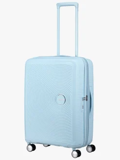 Tasker|AmericanTourister American Tourister Soundbox Spinner Kuffert 71,5L, Pastel Blue Blå