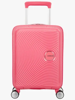 Tasker|AmericanTourister American Tourister Soundbox Mini Kuffert 22L, Sun Kissed Coral Lyserød