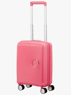 Tasker|AmericanTourister American Tourister Soundbox Mini Kuffert 22L, Sun Kissed Coral Lyserød