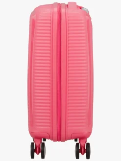 Tasker|AmericanTourister American Tourister Soundbox Mini Kuffert 22L, Sun Kissed Coral Lyserød
