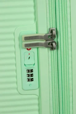 Børn AmericanTourister Tasker-American Tourister Soundbox Spinner Kuffert 97L, Pastel Green