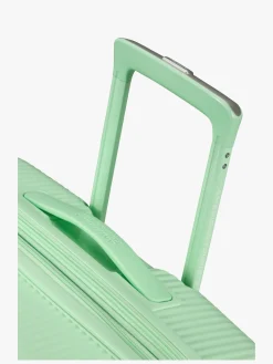 Børn AmericanTourister Tasker-American Tourister Soundbox Spinner Kuffert 97L, Pastel Green