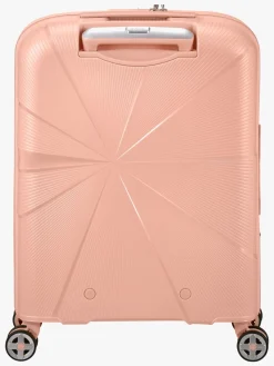 Tasker|AmericanTourister American Tourister StarVibe Spinner Kuffert 37-41L, Metallic Peach