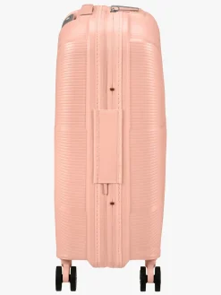 Tasker|AmericanTourister American Tourister StarVibe Spinner Kuffert 37-41L, Metallic Peach