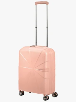 Tasker|AmericanTourister American Tourister StarVibe Spinner Kuffert 37-41L, Metallic Peach