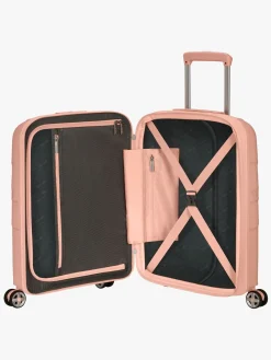 Tasker|AmericanTourister American Tourister StarVibe Spinner Kuffert 37-41L, Metallic Peach