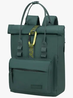 Børn AmericanTourister Tasker-American Tourister Urban Groove Outdoor Rygsæk 15L, Forrest Green