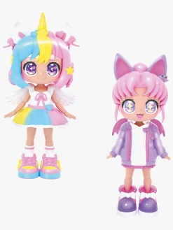 Dukker & Bamser|Animakii Dukkesæt Enhjørning & Flagermus