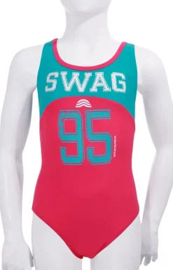 Børn Aquarapid Uv & Strand-Level Badedragt, Pink