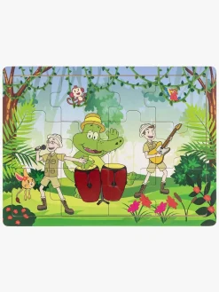 ArneAlligator Spil & Puslespil-Arne Alligator Puslespil 12 Dele