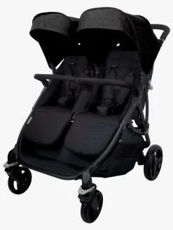 Asalvo Tvillingevogne-Bro Tvillingevogn, Black