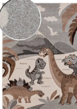 Gulvtæpper|Atlas Jurassic Gulvtæppe 140x200, Nature