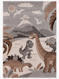 Børn Atlas Gulvtæpper-Jurassic Gulvtæppe 120x170, Nature