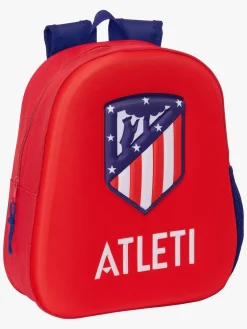 Tasker|AtleticoMadrid Atletico Madrid 3D Rygsæk 8,5L Atleti, Rød