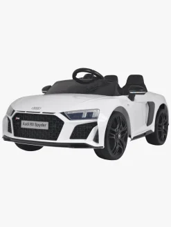 Audi Elbiler & -Køretøjer-R8 Spyder Elbil, Hvid