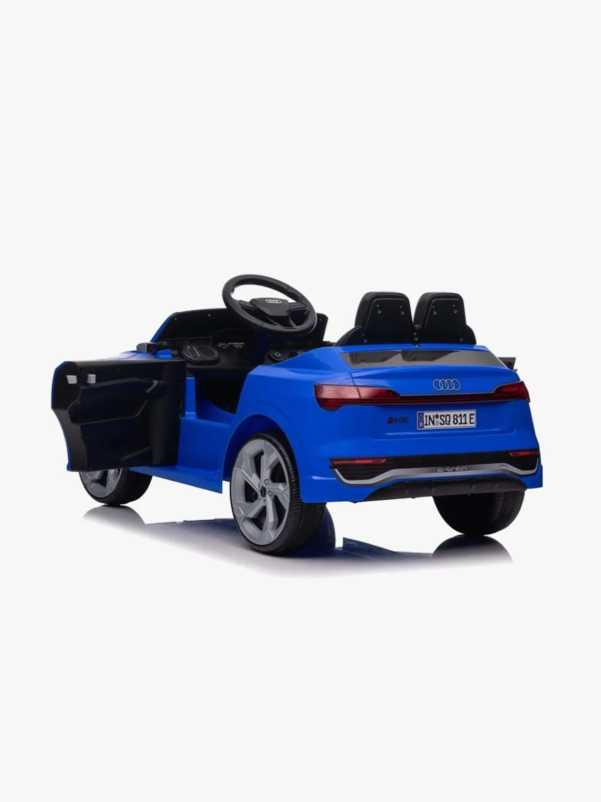 Audi Elbiler & -Køretøjer-SQ8 Elbil, Blå