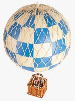 Interiør|Authentic Models Travels Light Luftballon Ternet Mønster, Blå