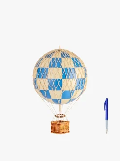 Interiør|Authentic Models Travels Light Luftballon Ternet Mønster, Blå