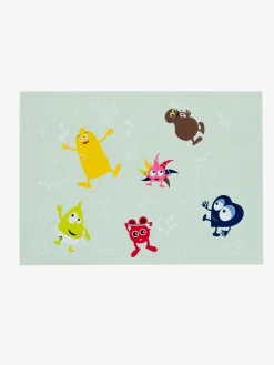 Babblarna Spisetid-Dækkeserviet Silikone, Blå