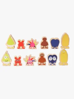 Babblarna Legetøjsfigurer-Figursæt Træ 6 Stk.