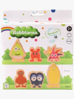 Babblarna Legetøjsfigurer-Figursæt Træ 6 Stk.