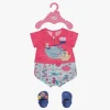 Dukker & Bamser|ZapfCreationBabyBorn Baby Born Dukketøj Badepyjamas m. Sko 43 Cm