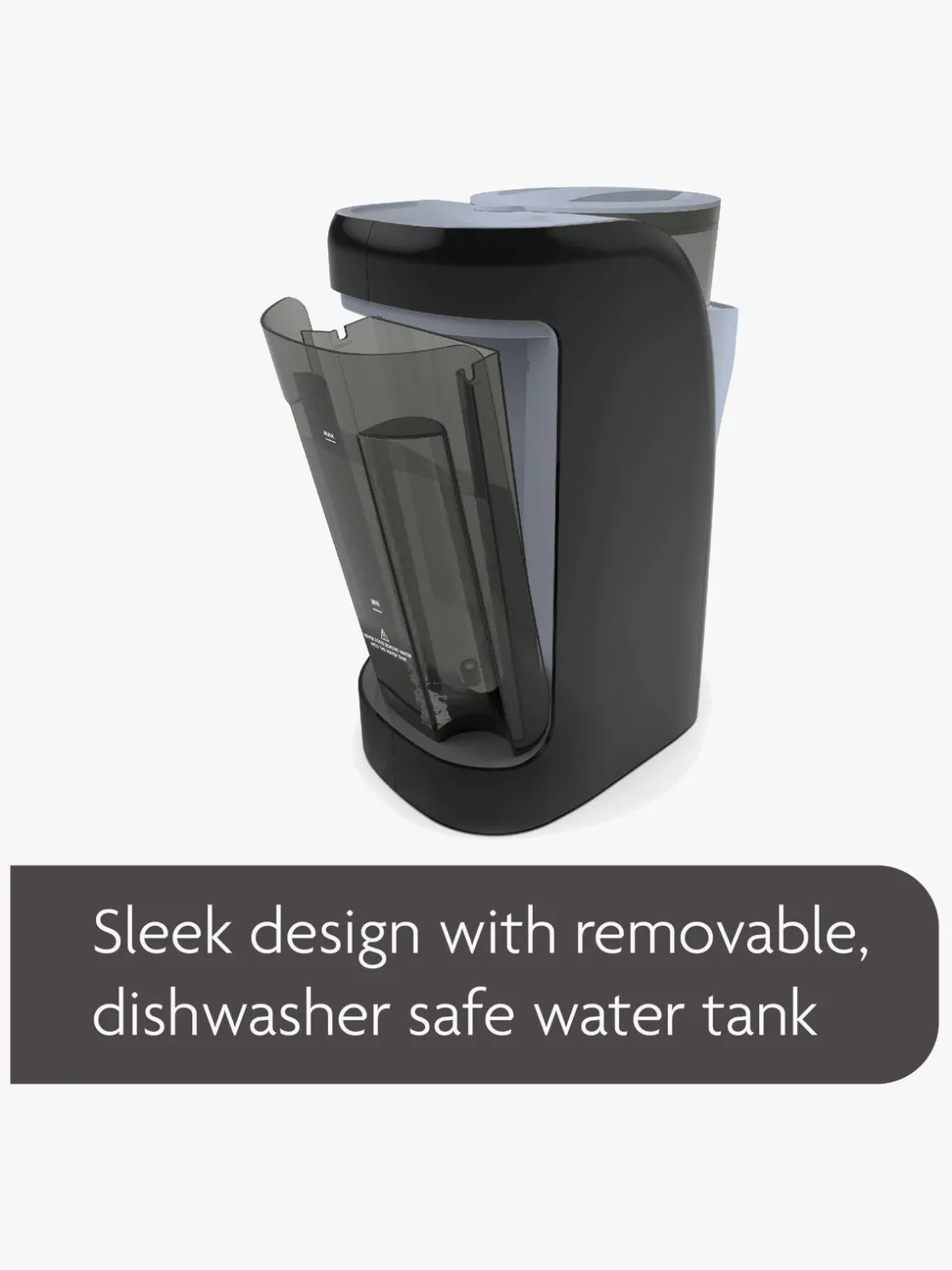 Spisetid|BabyBrezza Baby Brezza Formula Pro Advanced Modermælkserstatnings- og Vællingemaskine, Slate Grå/Sort